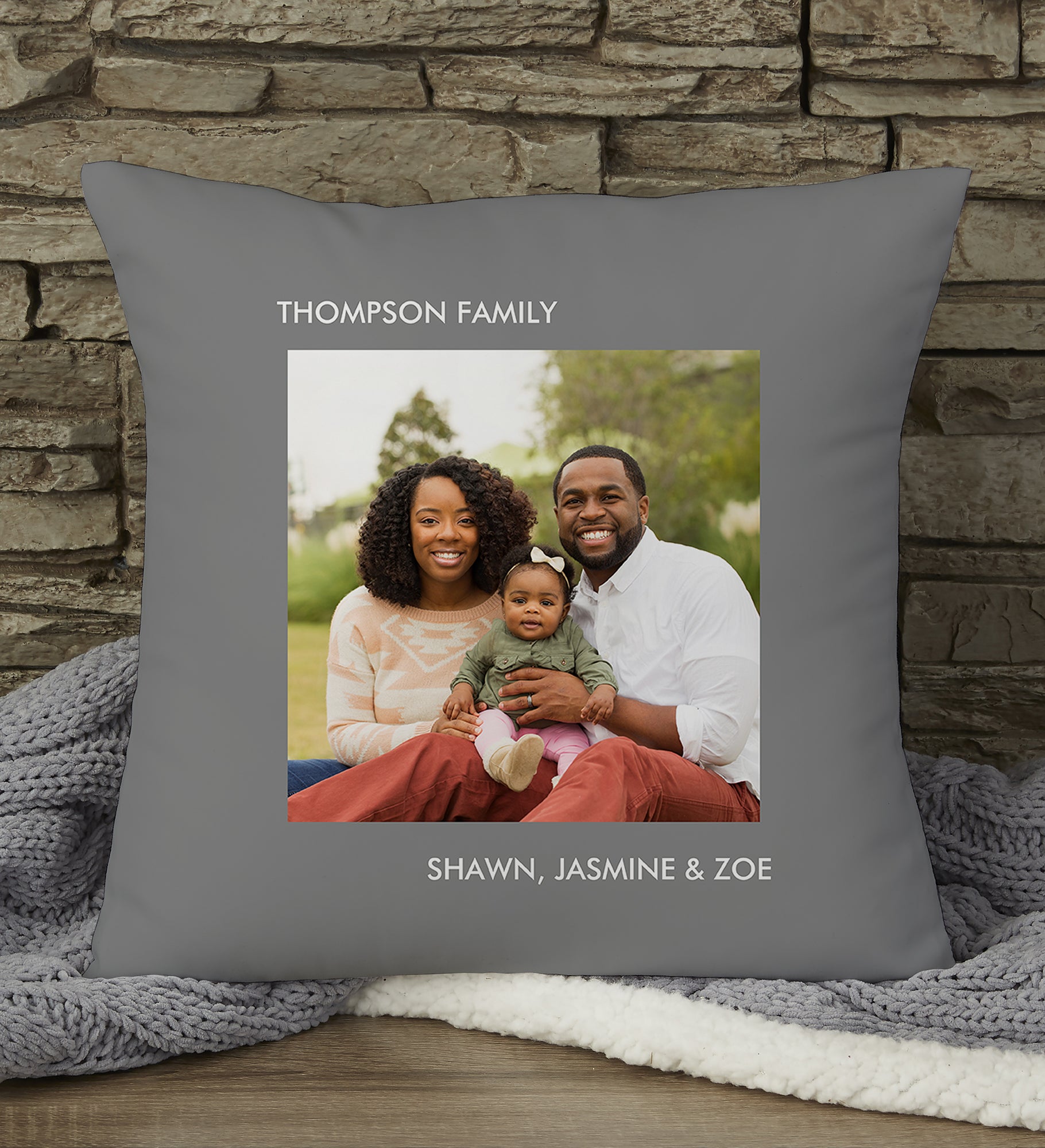 Picture Perfect Personalized Photo Pillow